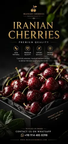 Фото объявления: Premium Iranian Export Cherries, Иран